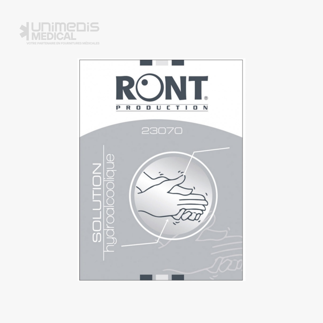 Ront Lingettes - Lingettes nettoyantes et désinfectantes hydroalcooliques