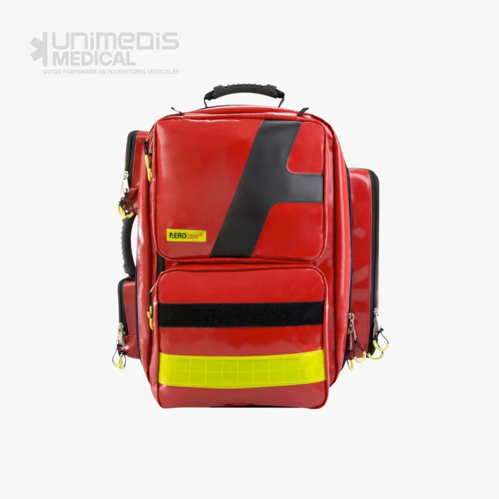 AEROcase® Sac à dos d’urgence Rouge - EMS MPXL1C Sac à dos d’urgence
