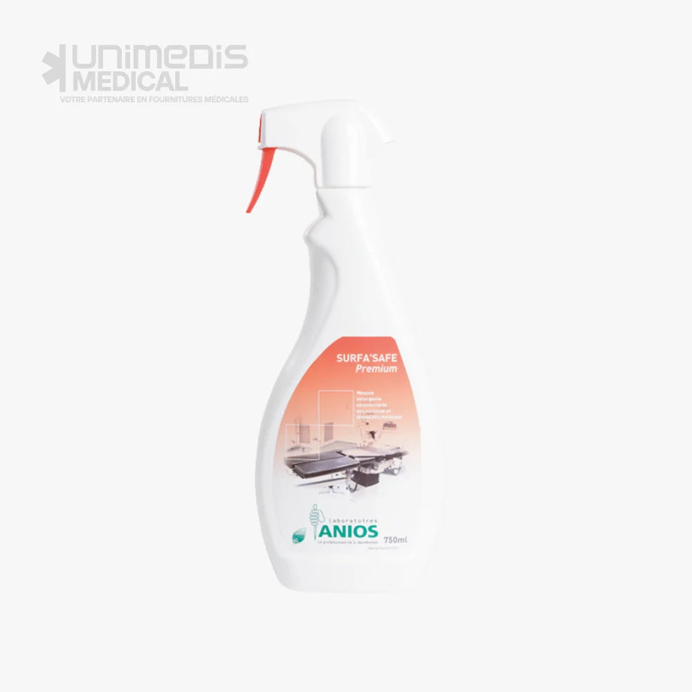 ANIOS Détergent désinfectant - Surfa’safe Premium Pulvérisateur Unité Détergent Désinfectant