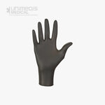 MERCATOR - Gants nitrile NITRYLEX non poudré (Noir) Boîte de 100 Gants nitrile non poudré