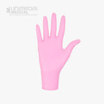 MERCATOR - Gants nitrile NITRYLEX non poudré (Rose) Boîte de 100 Gants nitrile non poudré