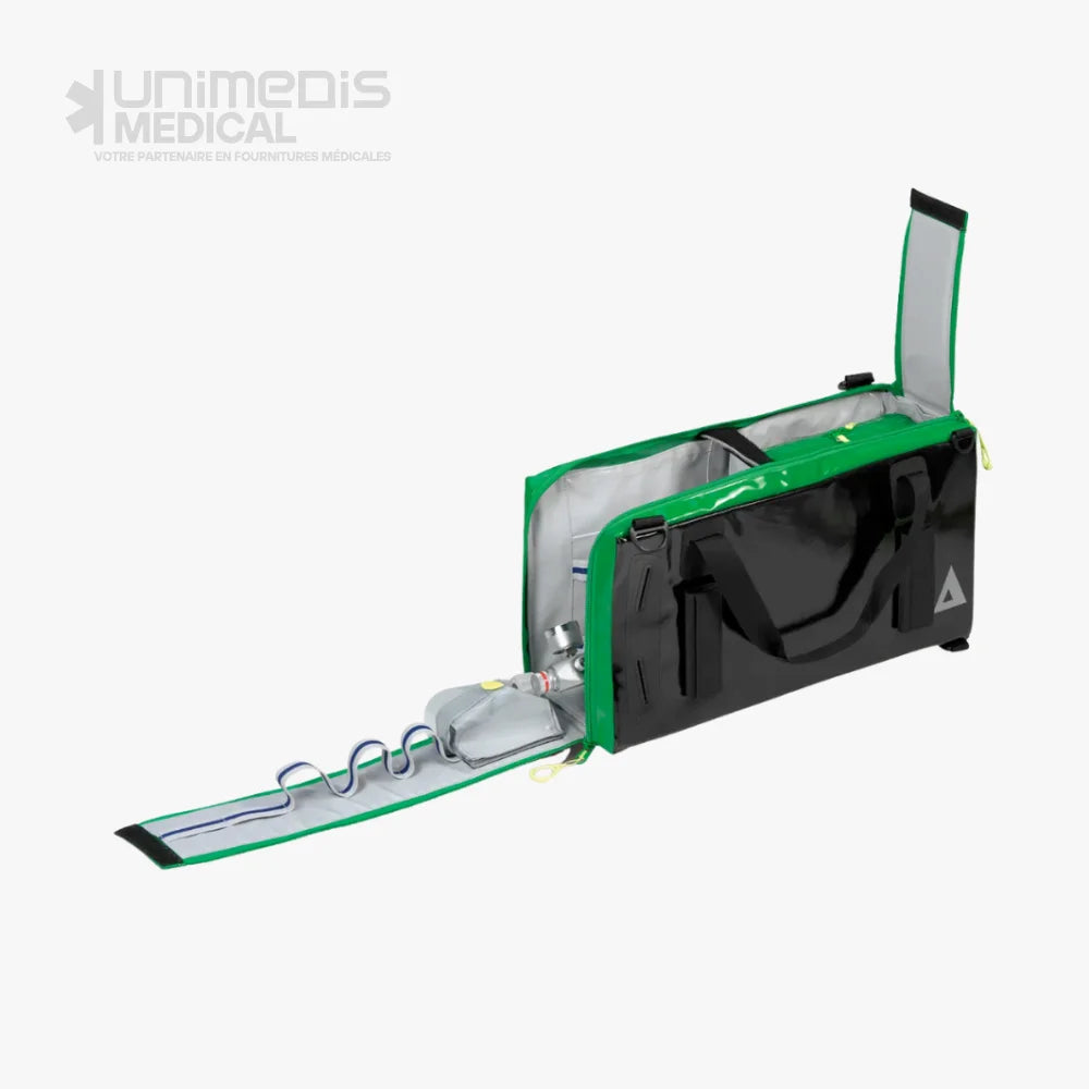 PAX-BAGS - Sac d’oxygène PAX Oxy Compact M (Vert) Sac de transport d’oxygène