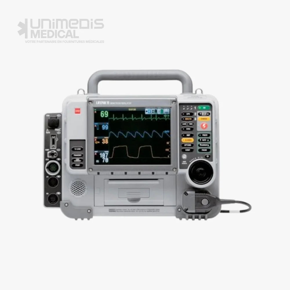 Physio-Control Moniteur/Défibrillateur - LIFEPAK 15 Moniteur/Défibrillateur Reconditionné